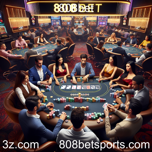 Descubra o Mundo do Poker na 808bet